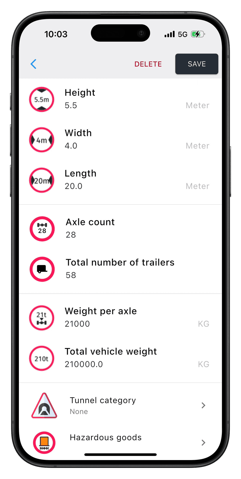 Complete Vehicle & Load Customization